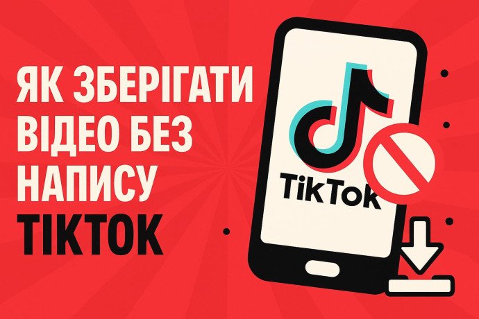 Как хранить видео без надписи TikTok