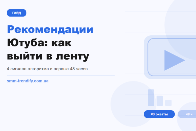 Как выйти в рекомендации YouTube: 4 сигнала алгоритма