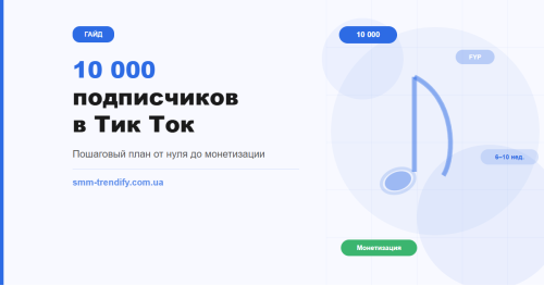 Как набрать 10 000 подписчиков в Тик Ток: органика, накрутка и прямые эфиры