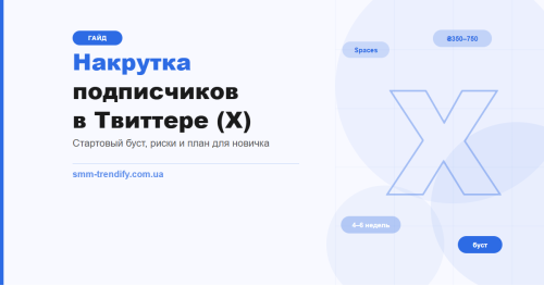 Як накрутити підписників у Твіттері (X): покроковий гайд з нуля