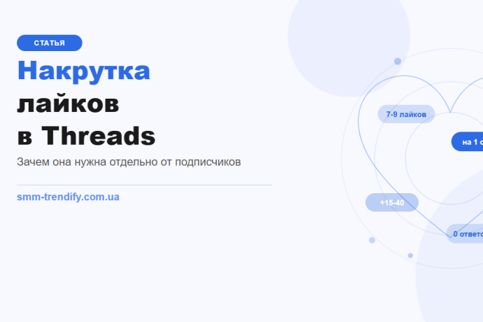 Накрутка лайков в Threads: зачем она нужна отдельно от подписчиков