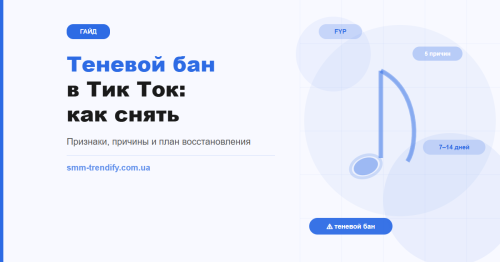 Тіньовий бан у Тік Ток: чим він відрізняється від Інстаграм і як його зняти Тіньовий бан у Тік Ток: чим він відрізняється від Інстаграм і як його зняти