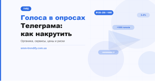 Голоси в опитуваннях Телеграм: як накрутити — покроковий гайд