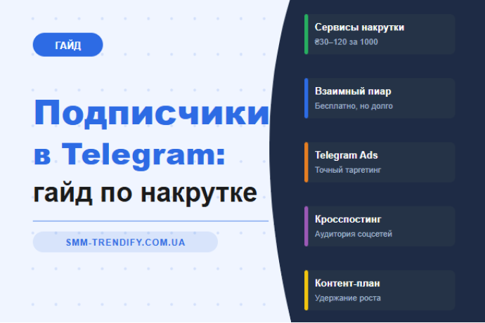 Как накрутить подписчиков в Telegram-канал