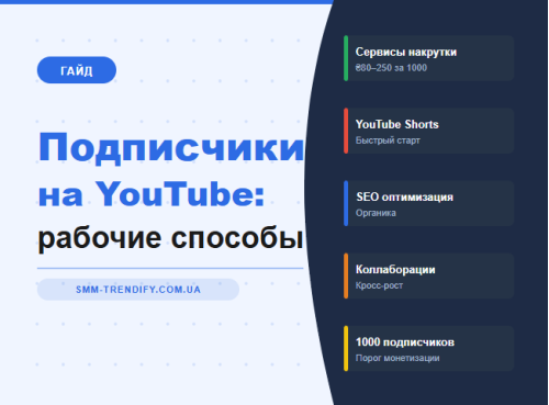 Как накрутить подписчиков на YouTube: рабочие способы