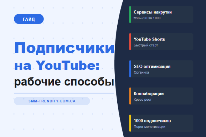 Как накрутить подписчиков на YouTube: рабочие способы