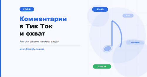 Комментарии в Тик Ток: почему это более сильный сигнал охвата, чем лайк Комментарии в Тик Ток: почему это более сильный сигнал охвата, чем лайк