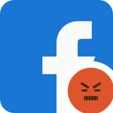 Реакция Angry Facebook