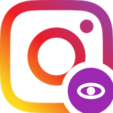 Просмотры на 5 последних постов Instagram