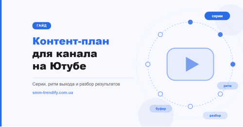 Контент-план для Ютуб-канала: как собрать серии, выбрать ритм и разбирать результаты