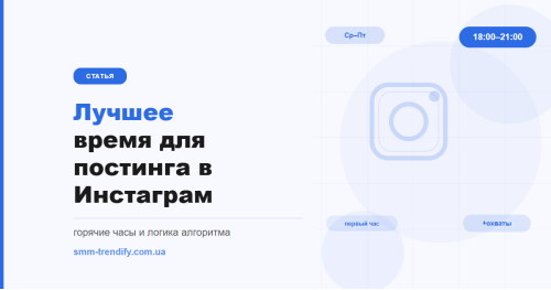 Лучшее время для постинга в Инстаграм: горячие окна и логика алгоритма