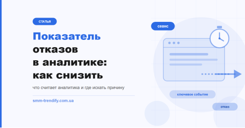 Показатель отказов в Google Аналитике 4: что он считает, откуда берётся высокое значение и как его снизить