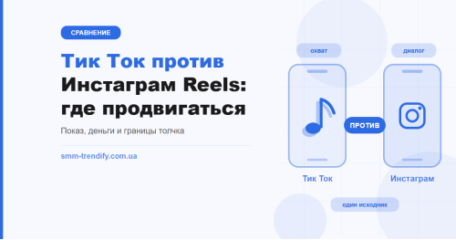 Тик Ток или Инстаграм Reels: где продвигаться эксперту, магазину и блогеру