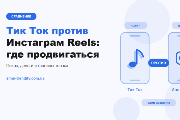 Тик Ток или Инстаграм Reels: где продвигаться эксперту, магазину и блогеру